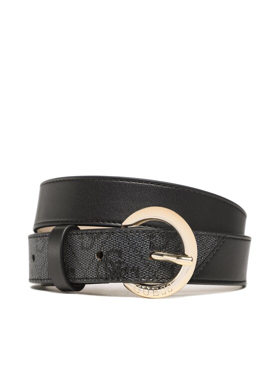 Guess Pasek Damski Silvana Belts Bw Vin Czarny Modivo Pl