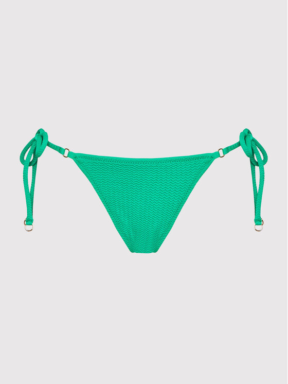 Seafolly Dół od bikini Sea Dive 40651 861 Zielony Modivo pl