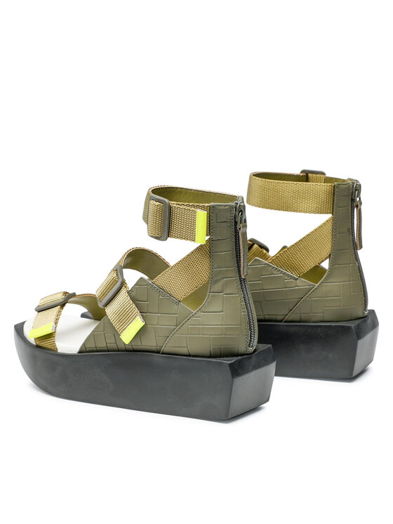 United Nude Sandały Su Lo 1067498125 Zielony Modivo pl