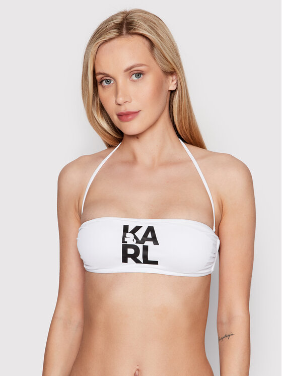 Karl Lagerfeld G Ra Od Bikini Printed Logo Kl Wtp Bia Y Modivo Pl