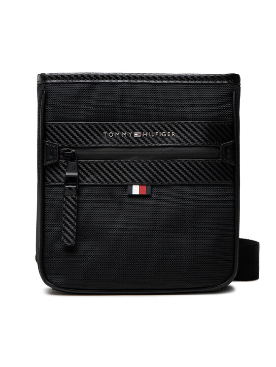 Tommy Hilfiger Sacoche Elevated Nylon Mini Crossover Am Am Noir