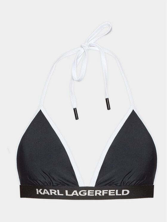 Karl Lagerfeld Bikini Oberteil W Schwarz Modivo At