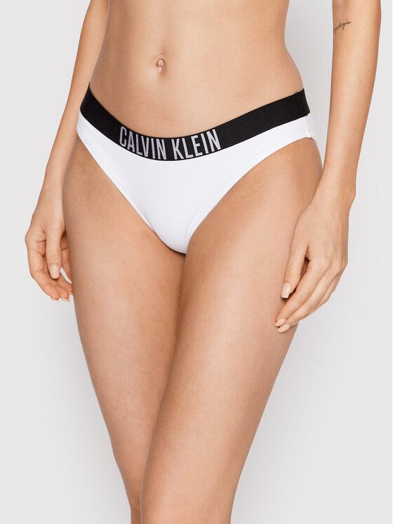 Calvin Klein Swimwear Bikini Pezzo Sotto Classic KW0KW01859 Bianco