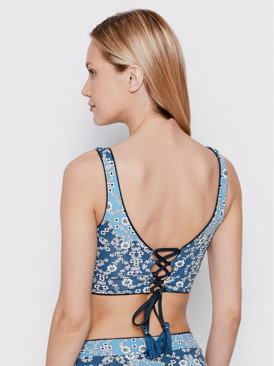 Maaji Bikini Oberteil Str Dunkelblau Modivo De