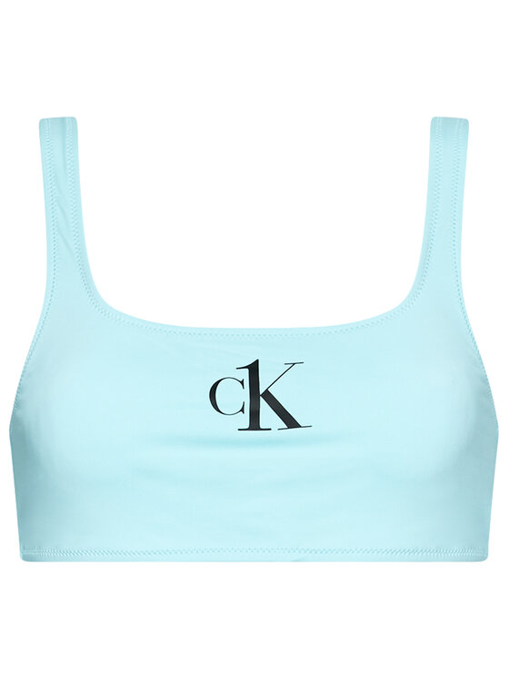 Calvin Klein Swimwear Bikini Oberteil Kw Kw Blau Modivo De