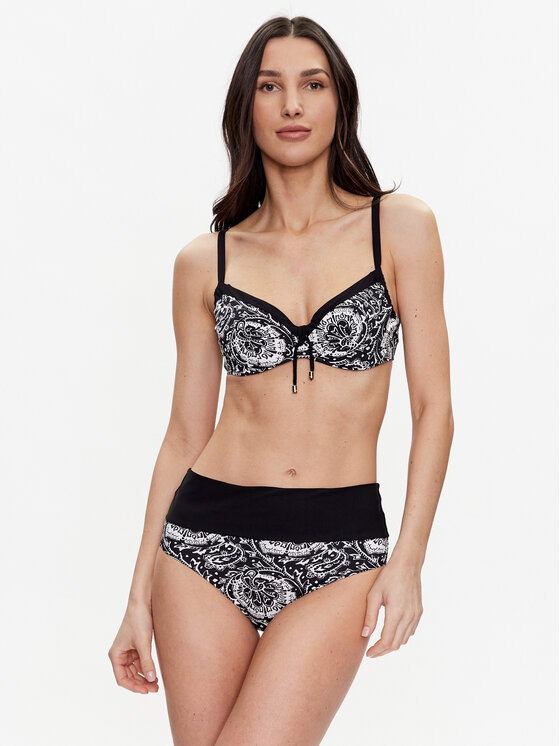 Chantelle Góra od bikini C18H10 Czarny Modivo pl