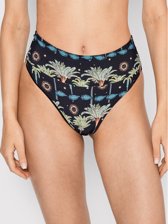 Malai Bas De Bikini Palm Sunbeam Hella Cool B Noir Modivo Fr