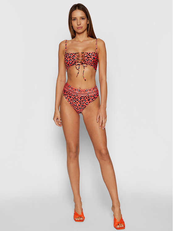 Maaji Góra od bikini 2620SBR001 Czerwony Modivo pl