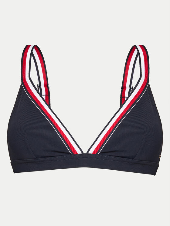 Tommy Hilfiger Haut De Bikini Uw Uw Bleu Marine Modivo Fr