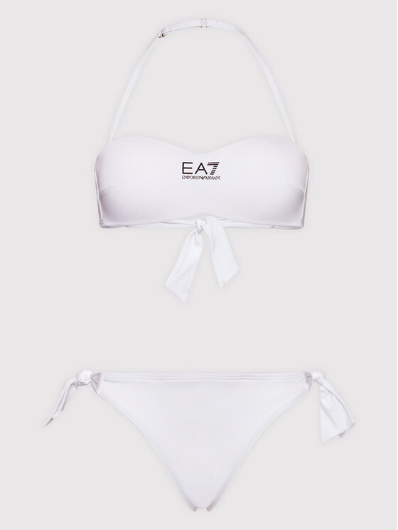 EA7 Emporio Armani Bikini 911016 CC418 00010 Weiß Modivo at