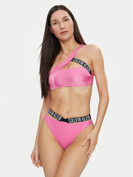 Calvin Klein Swimwear Góra od bikini KW0KW02388 Różowy Modivo pl