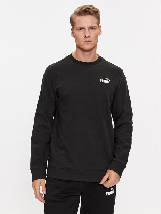 Puma Sweatshirt Ess Elevated 675974 Schwarz Regular Fit Modivo De