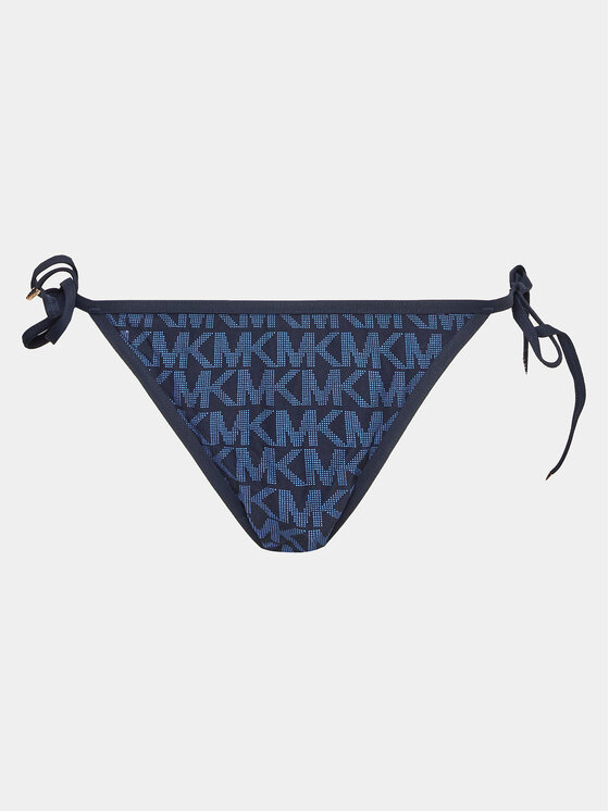 MICHAEL Michael Kors Bikini Pezzo Sotto Signature Logo MM2N504 Blu