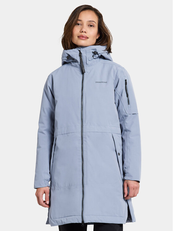 Didriksons Parka Ella Wns Parka 2 504835 Bleu Regular Fit Modivo Fr