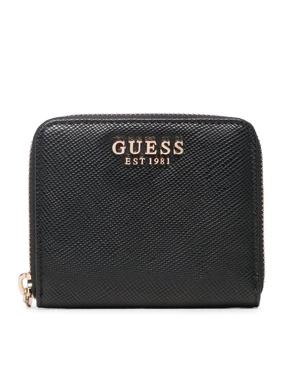 Guess Kleine Damen Geldb Rse Laurel Zg Slg Swzg Schwarz