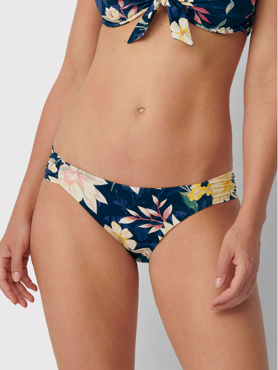 Triumph D Od Bikini Botanical Leaf Granatowy Modivo Pl