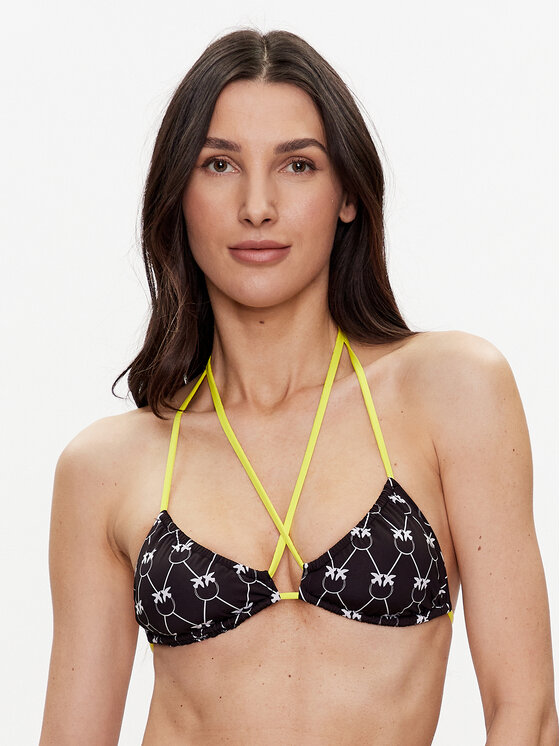 Pinko Bikini Partea De Sus Brughiera 101044 A0S6 Negru Modivo Ro