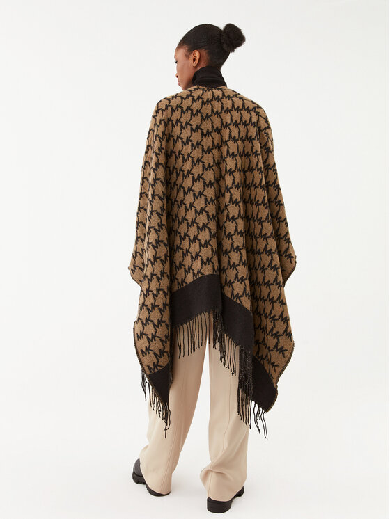 Michael Michael Kors Poncho Beige Regular Fit Modivo At