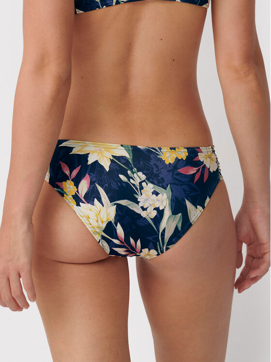 Triumph Dół od bikini Botanical Leaf 10207925 Granatowy Modivo pl