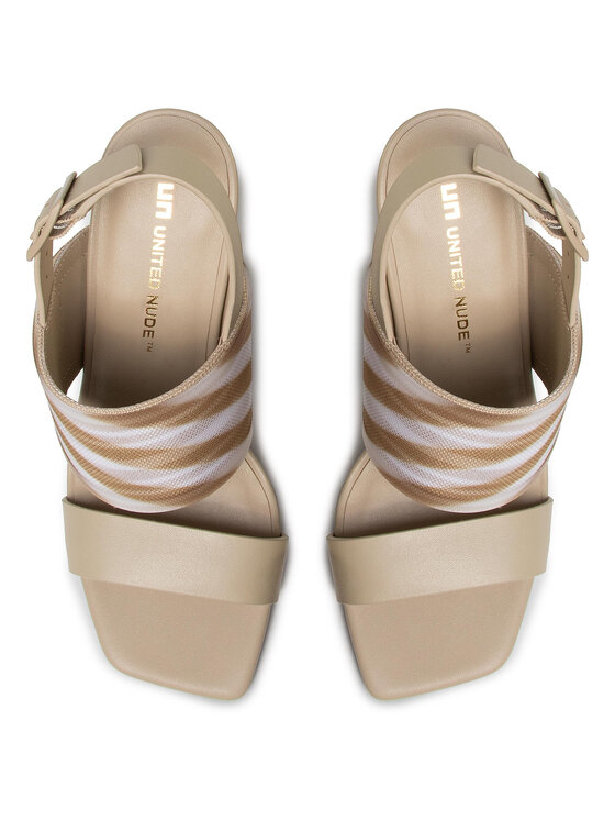 United Nude Sandały Leona Op Sandal Hi 1052116614951 Beżowy Modivo pl