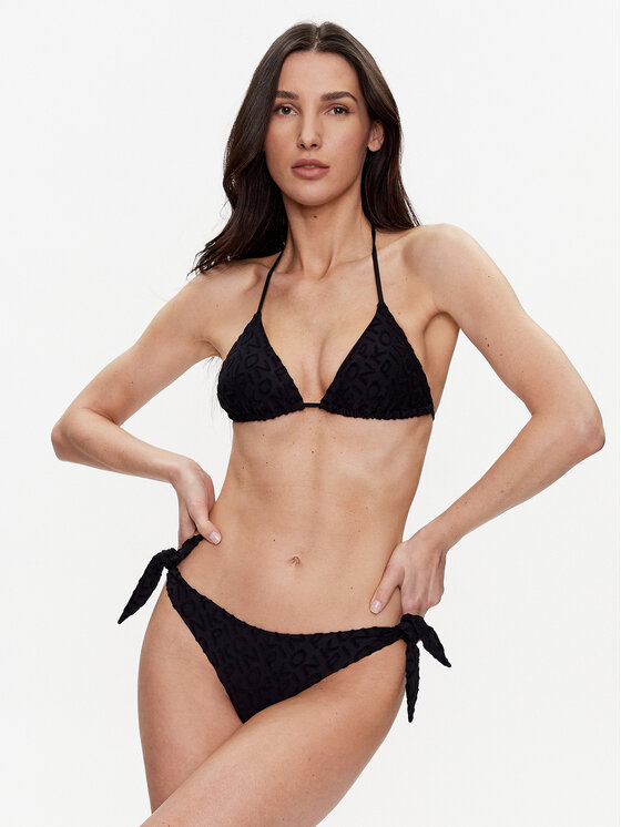 Pinko Bikini Partea De Sus Viaggio 101015 A0RZ Negru Modivo Ro