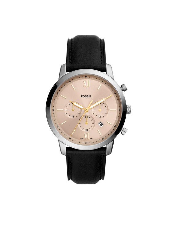 Fossil Zegarek Neutra Chrono Fs Czarny Modivo Pl