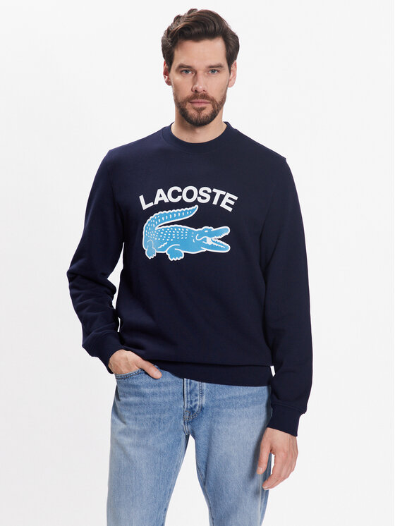 Lacoste Sweatshirt SH9689 Dunkelblau Regular Fit Modivo At