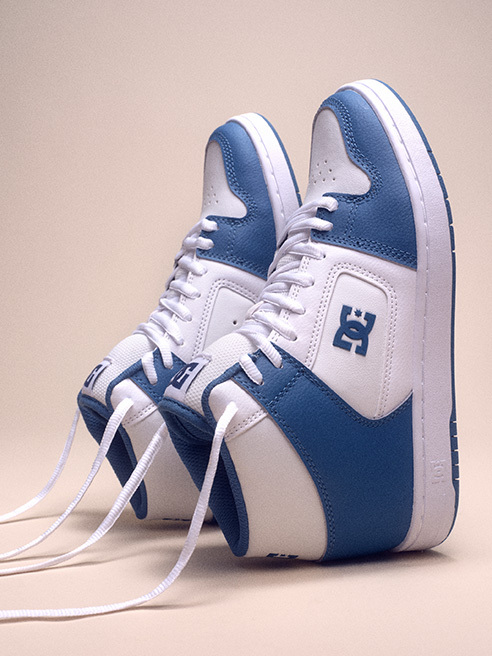 DC Top-Sneakers für das Skateboard