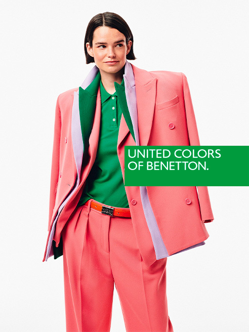 United Colors Of Benetton Kolor, kultowe wzory  i dopasowane wykończenia