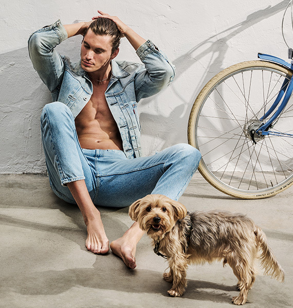 Denim total look