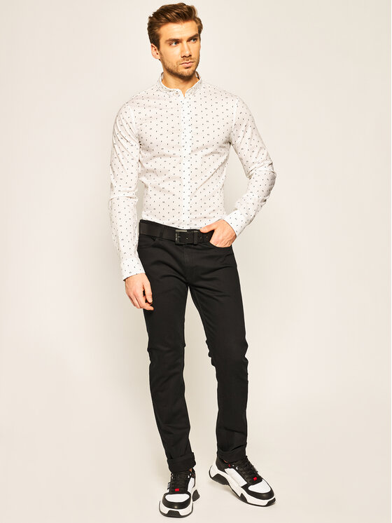 Slim fit džínsy Hugo