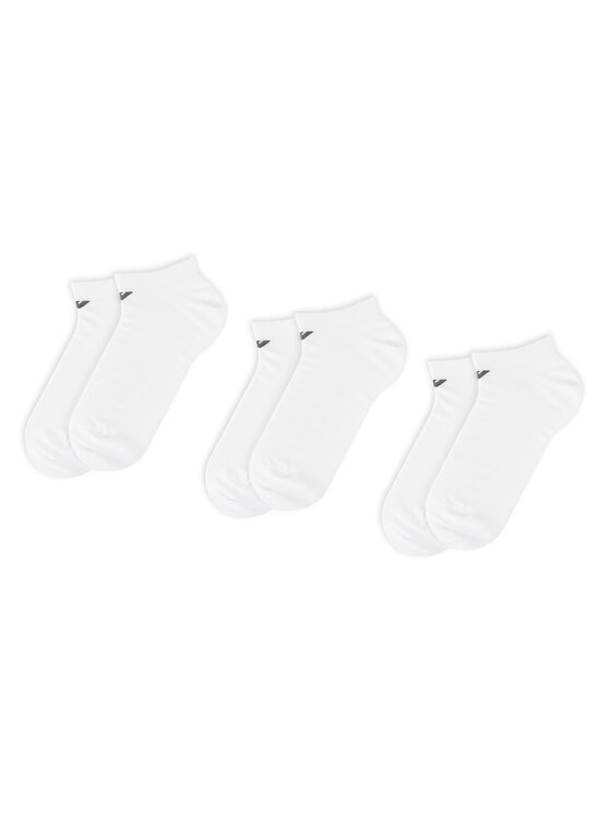 Súprava 3 párov nízkych členkových ponožiek Emporio Armani