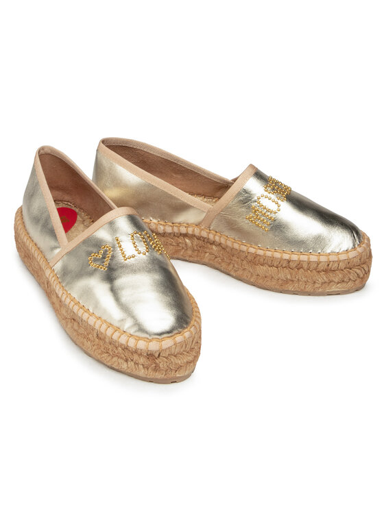 Espadrilky LOVE MOSCHINO