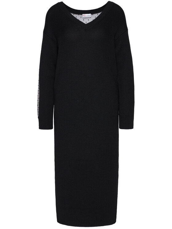 Úpletové šaty Red Valentino