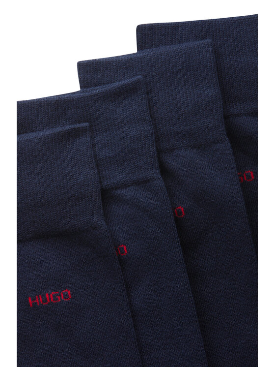 Súprava 2 párov vysokých pánskych ponožiek Hugo
