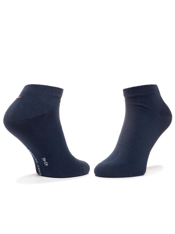 Súprava 2 párov kotníkových ponožiek unisex Tommy Hilfiger