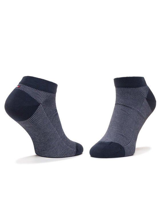 Súprava 2 párov kotníkových ponožiek unisex Tommy Hilfiger