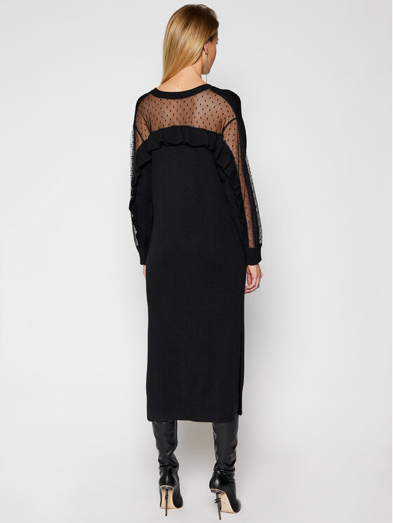 Úpletové šaty Red Valentino