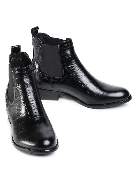 Členková obuv s elastickým prvkom Gino Rossi