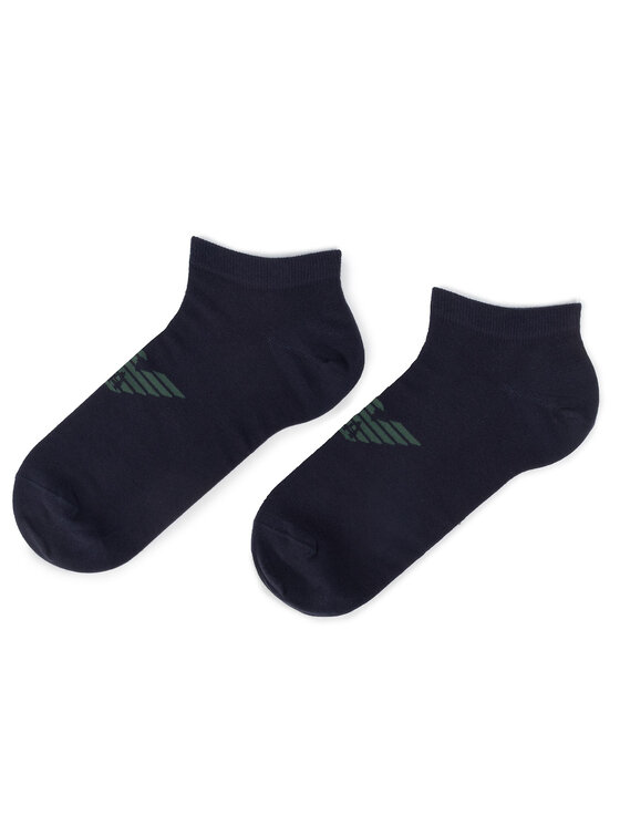 Súprava 3 párov nízkych členkových ponožiek Emporio Armani