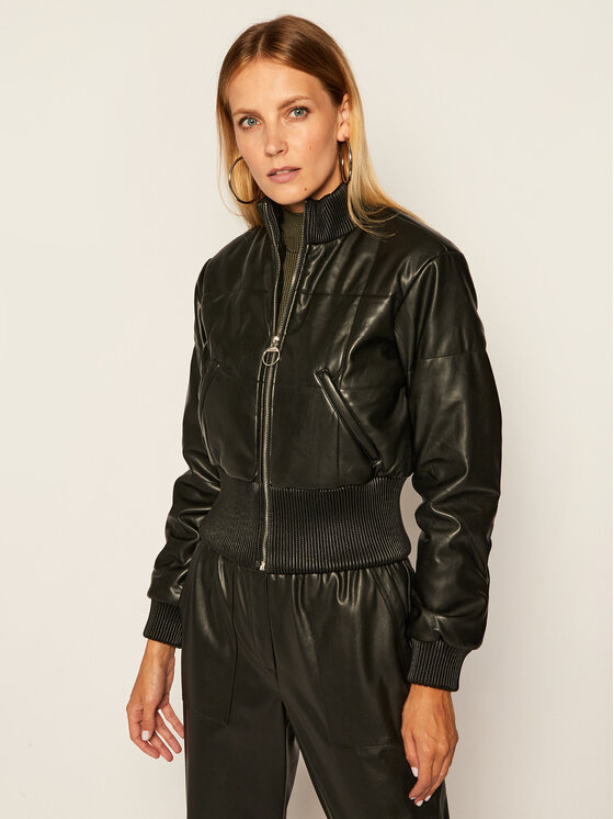 Kožená bunda Guess