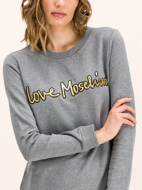 Úpletové šaty LOVE MOSCHINO