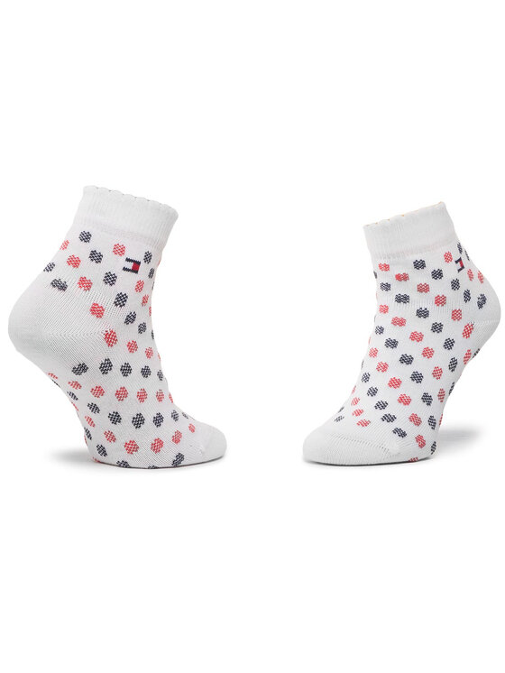 Súprava 2 párov vysokých detských ponožiek Tommy Hilfiger