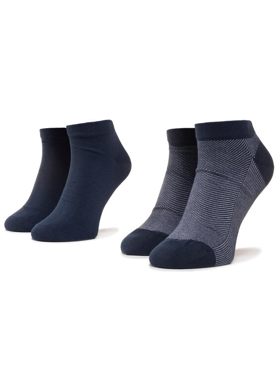 Súprava 2 párov kotníkových ponožiek unisex Tommy Hilfiger