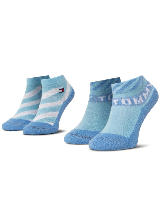 Súprava 2 párov detských členkových ponožiek Tommy Hilfiger