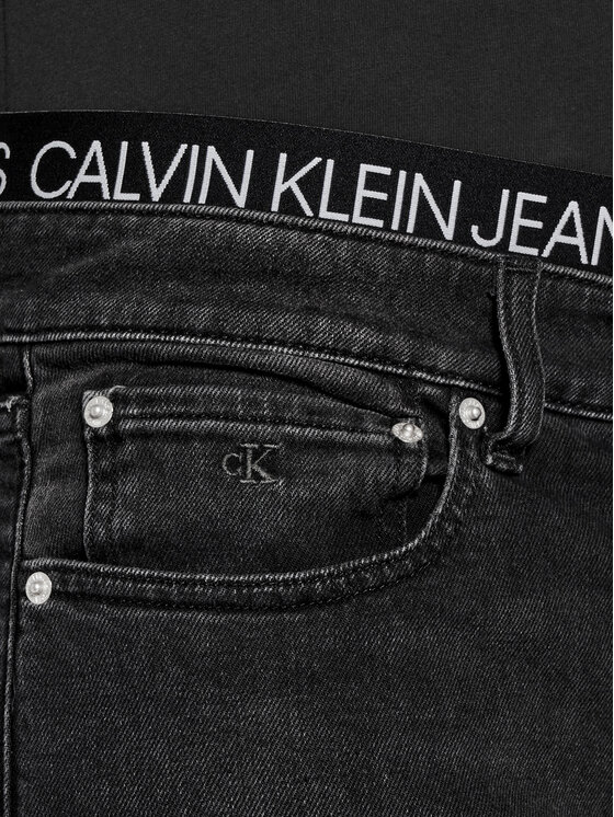 Jeansy Slim Taper Calvin Klein Jeans