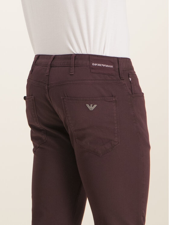 Bavlnené nohavice Emporio Armani