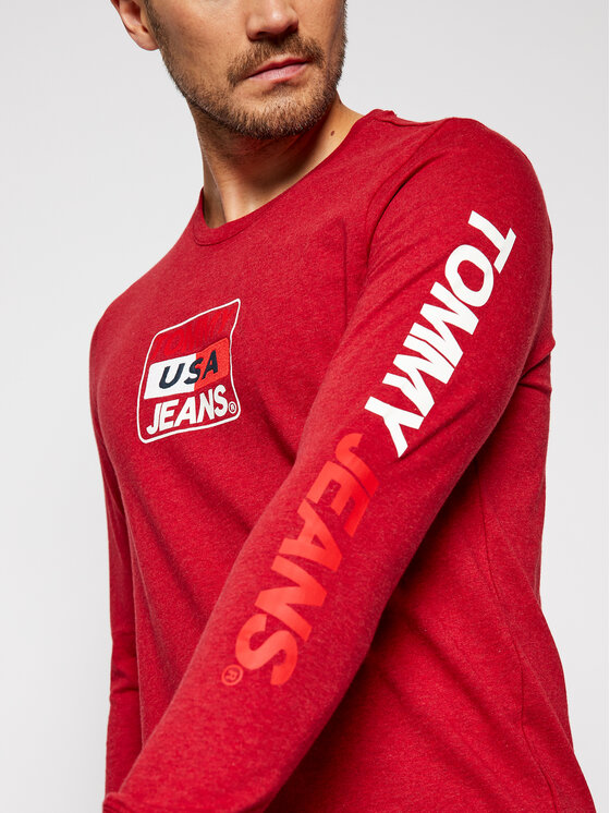 S dlhými rukávmi Tommy Jeans