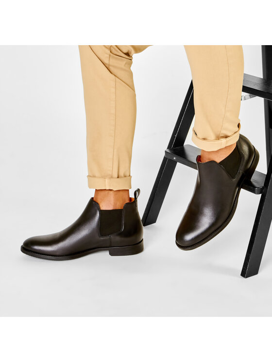 Členková obuv s elastickým prvkom Gino Rossi