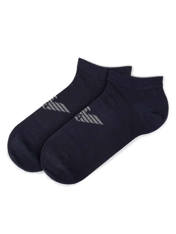 Súprava 3 párov nízkych členkových ponožiek Emporio Armani